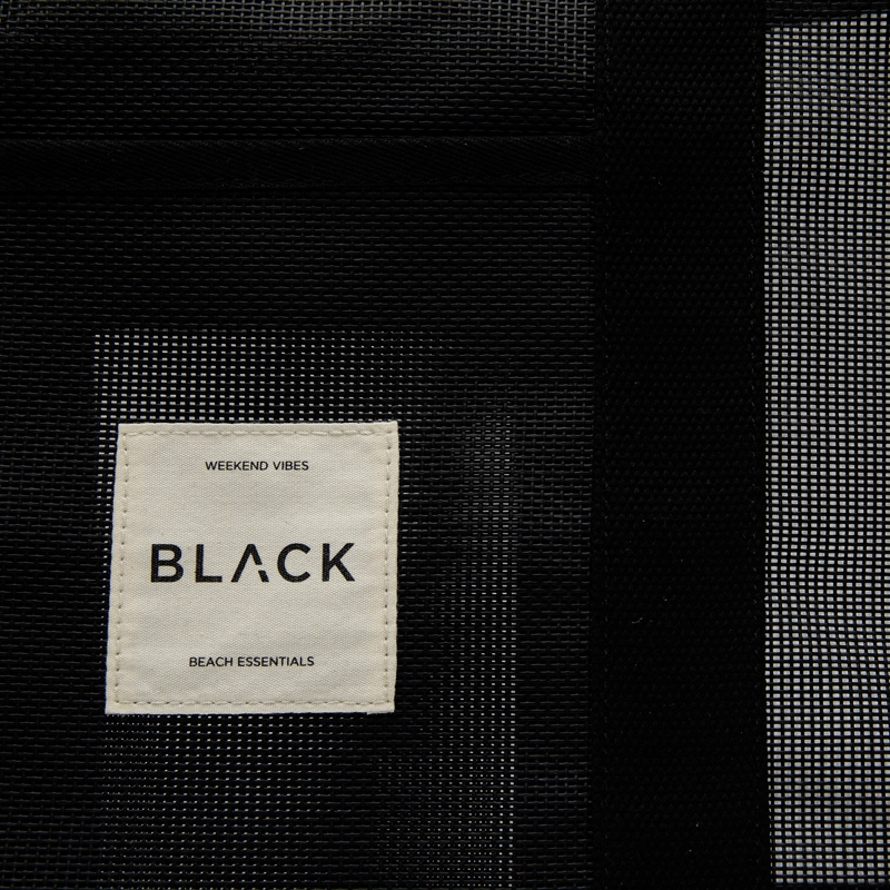 CARTERA TOTE MESH BLACK BLACK BUBBA - 3