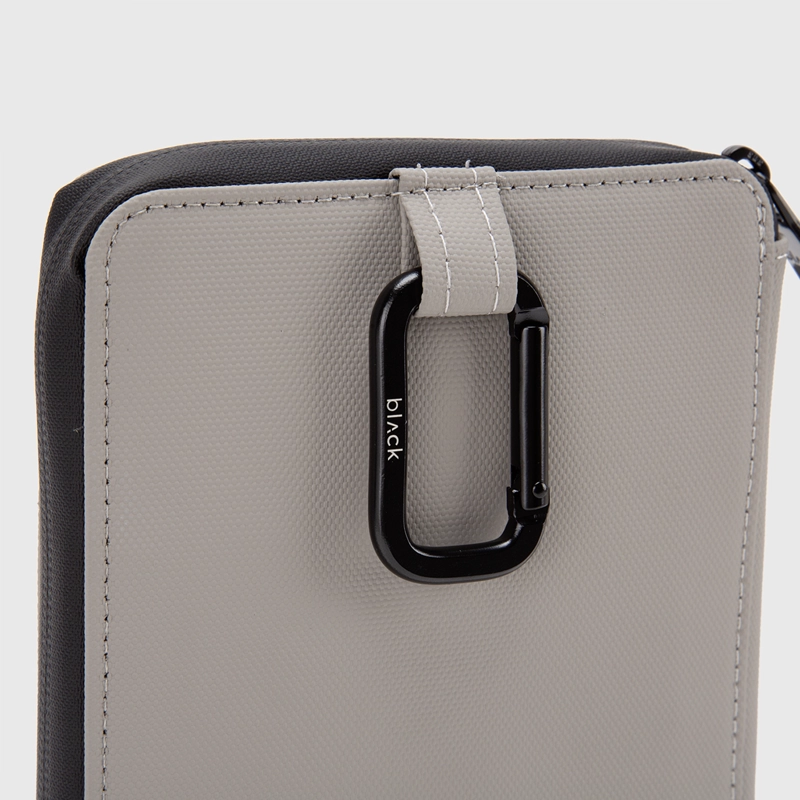 PASSPORT HOLDER TRAVEL TRANSIT BONE BLACK BUBBA - 5