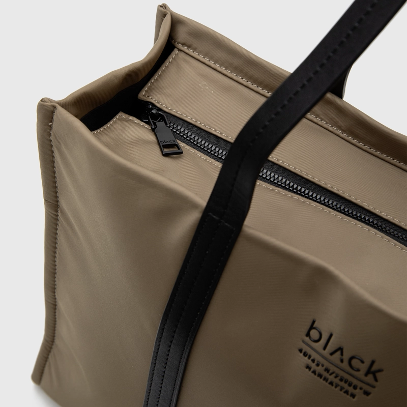 CARTERA TOTE MANHATTAN MOSS BLACK BUBBA - 6
