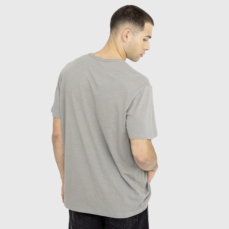 POLERA SLUB COTTON GRIS BLACK BUBBA - 2