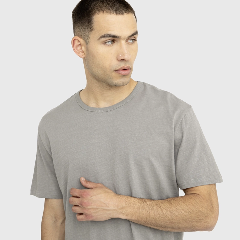 POLERA SLUB COTTON GRIS BLACK BUBBA - 3