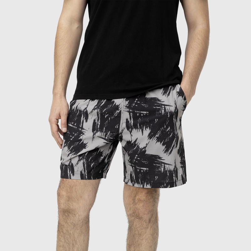 SHORT ACTIVE STAINS BLACK BUBBA - 1