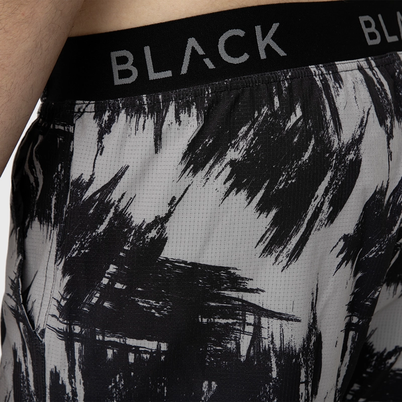 SHORT ACTIVE STAINS BLACK BUBBA - 4