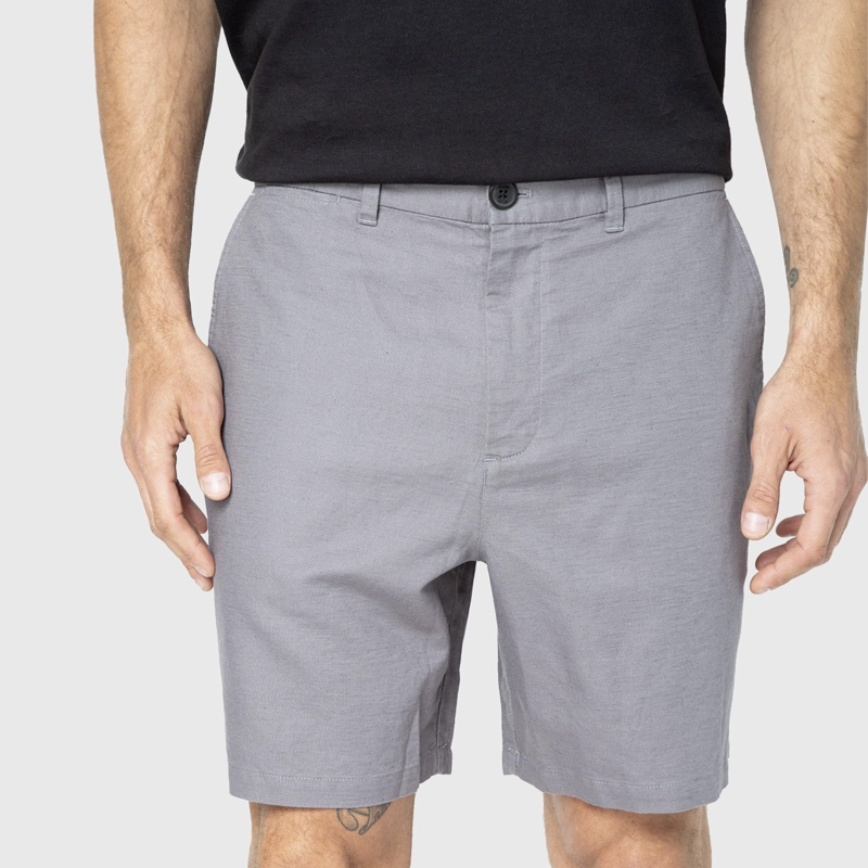 SHORT LINO GREY BLACK BUBBA - 1