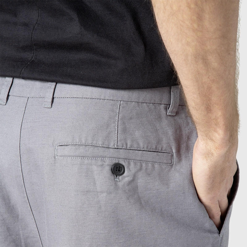 SHORT LINO GREY BLACK BUBBA - 4