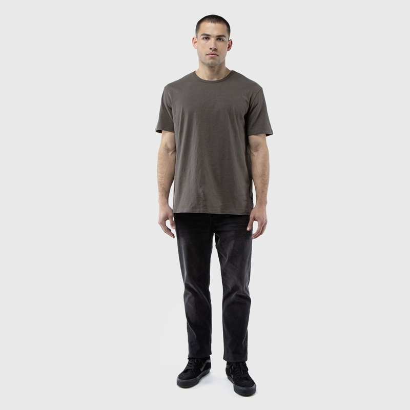POLERA SLUB COTTON MILITAR BLACK BUBBA - 1