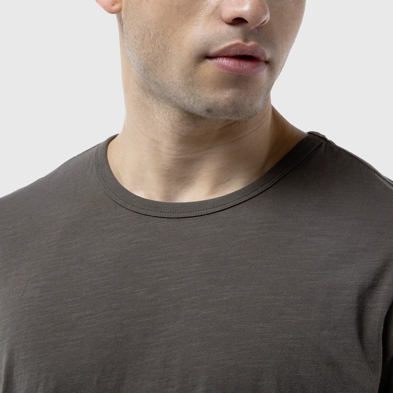 POLERA SLUB COTTON MILITAR BLACK BUBBA - 5