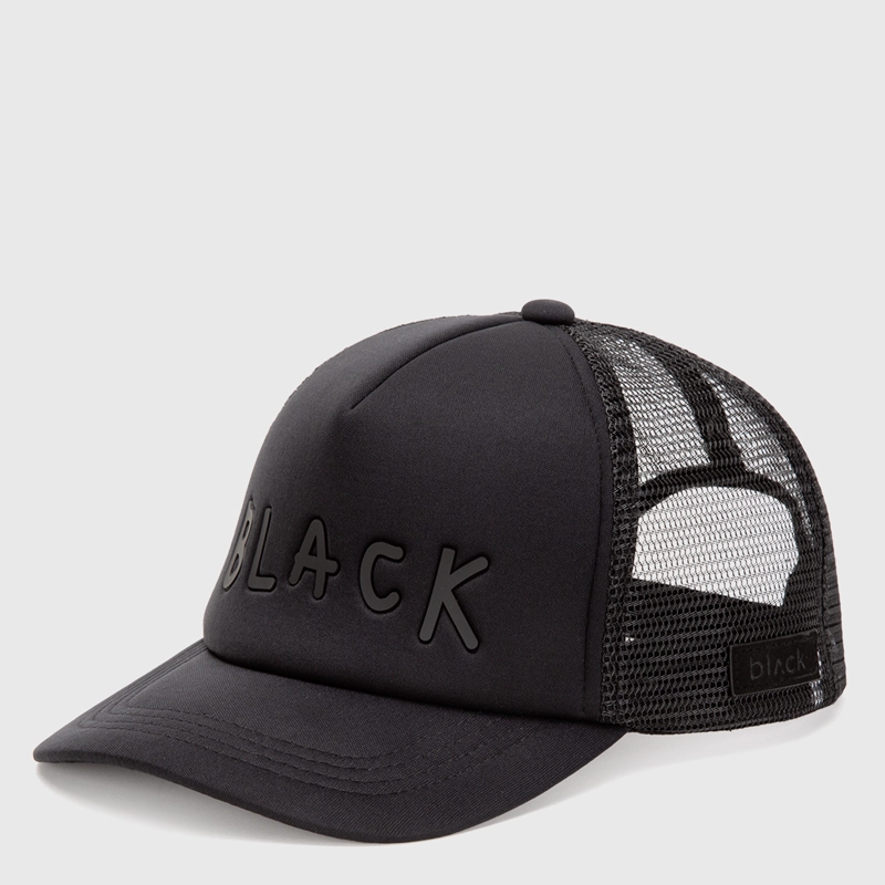 JOCKEY TRUCKER SKETCH BLACK BLACK BUBBA - 2