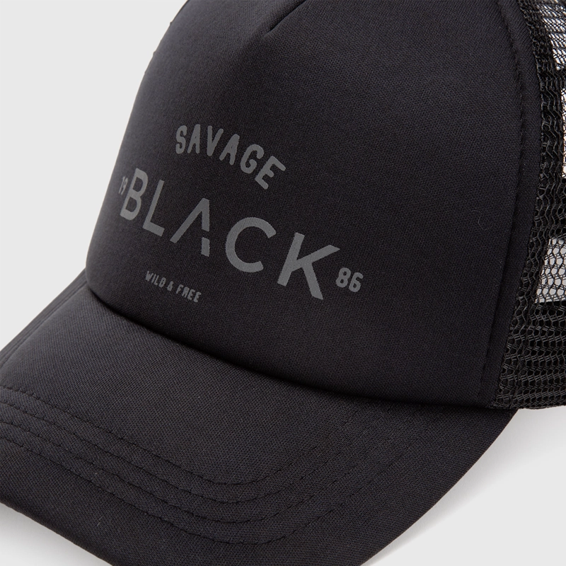 JOCKEY TRUCKER SKETCH BLACK BLACK BUBBA - 5