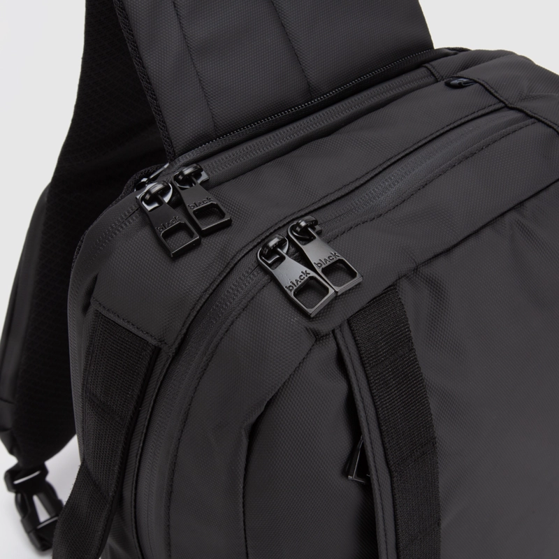 MOCHILA SLING BAG TRAVEL TRANSIT BLACK BLACK BUBBA - 5