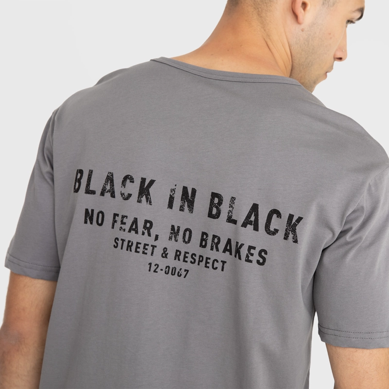 POLERA STREET GREY BLACK BUBBA - 4