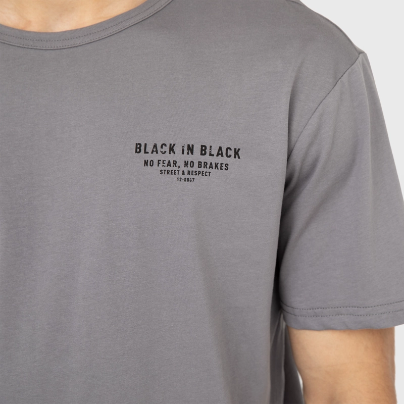 POLERA STREET GREY BLACK BUBBA - 5