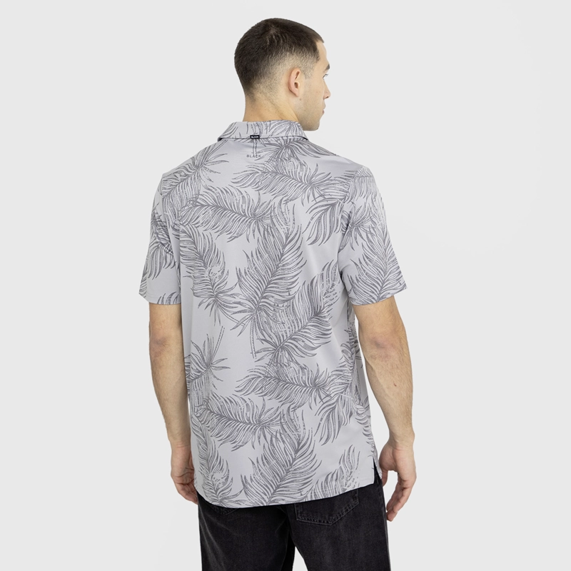 POLERA GOLF GRIS BLACK BUBBA - 2