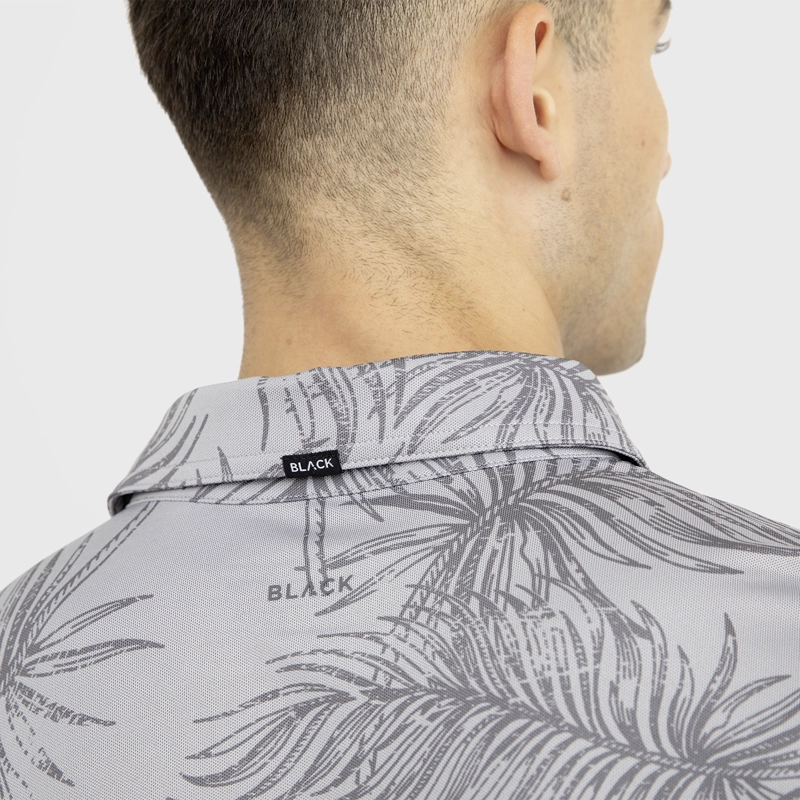 POLERA GOLF GRIS BLACK BUBBA - 4