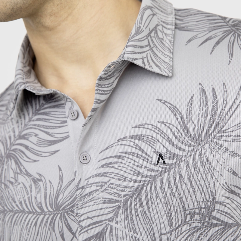 POLERA GOLF GRIS BLACK BUBBA - 5
