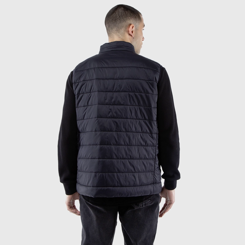 PARKA SIN MANGA BLACK BLACK BUBBA - 3