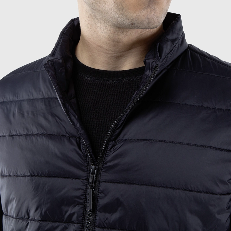 PARKA SIN MANGA BLACK BLACK BUBBA - 5