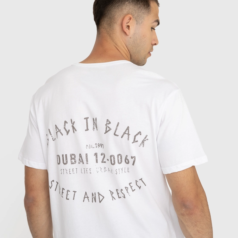 POLERA STREET WHITE BLACK BUBBA - 3