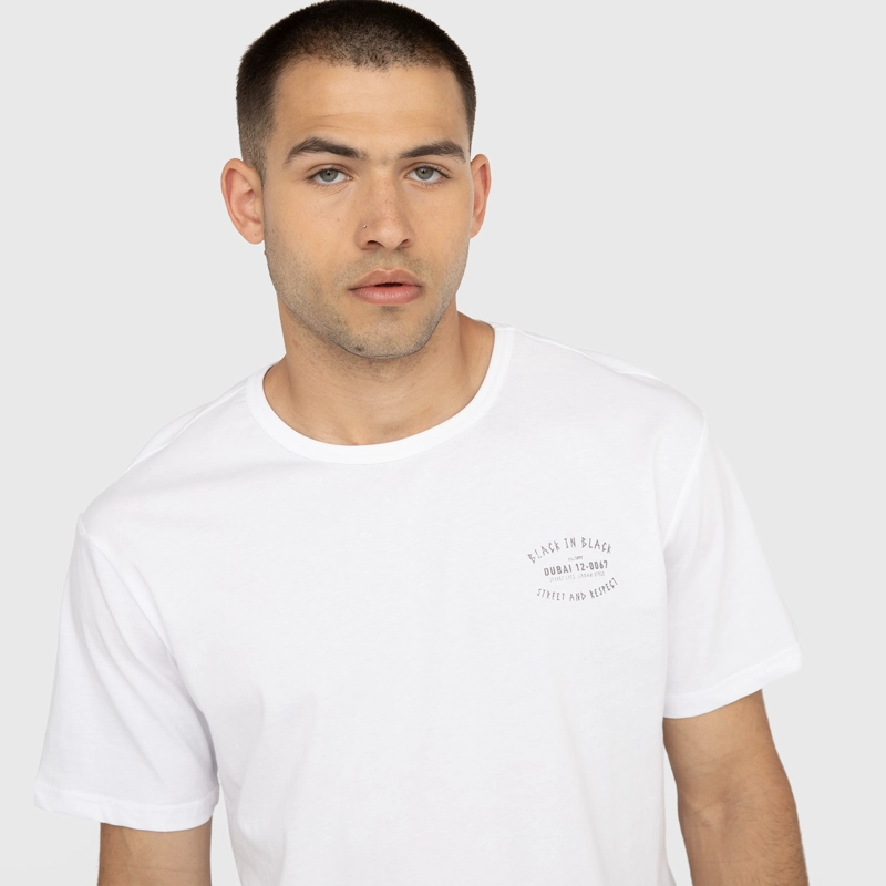 POLERA STREET WHITE BLACK BUBBA - 4
