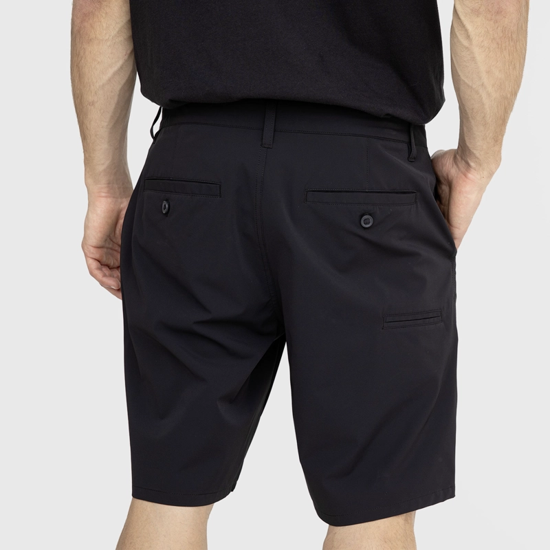 SHORT SPANDEX  BLACK BLACK BUBBA - 3