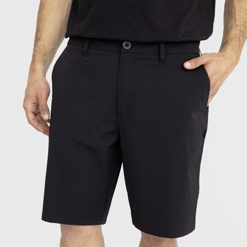 SHORT SPANDEX  BLACK BLACK BUBBA - 4
