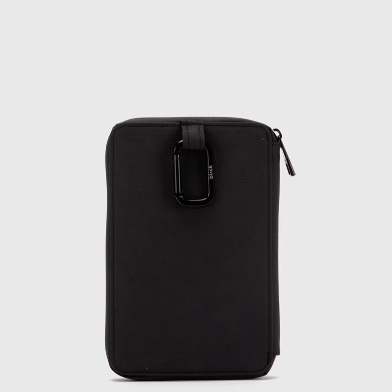 PASSPORT HOLDER TRAVEL TRANSIT BLACK BLACK BUBBA - 3