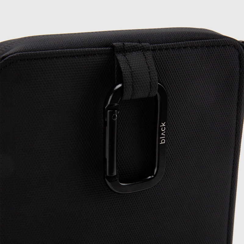 PASSPORT HOLDER TRAVEL TRANSIT BLACK BLACK BUBBA - 5