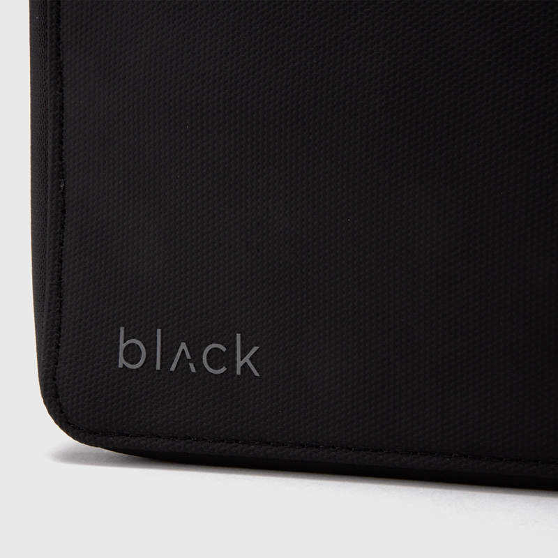 PASSPORT HOLDER TRAVEL TRANSIT BLACK BLACK BUBBA - 6