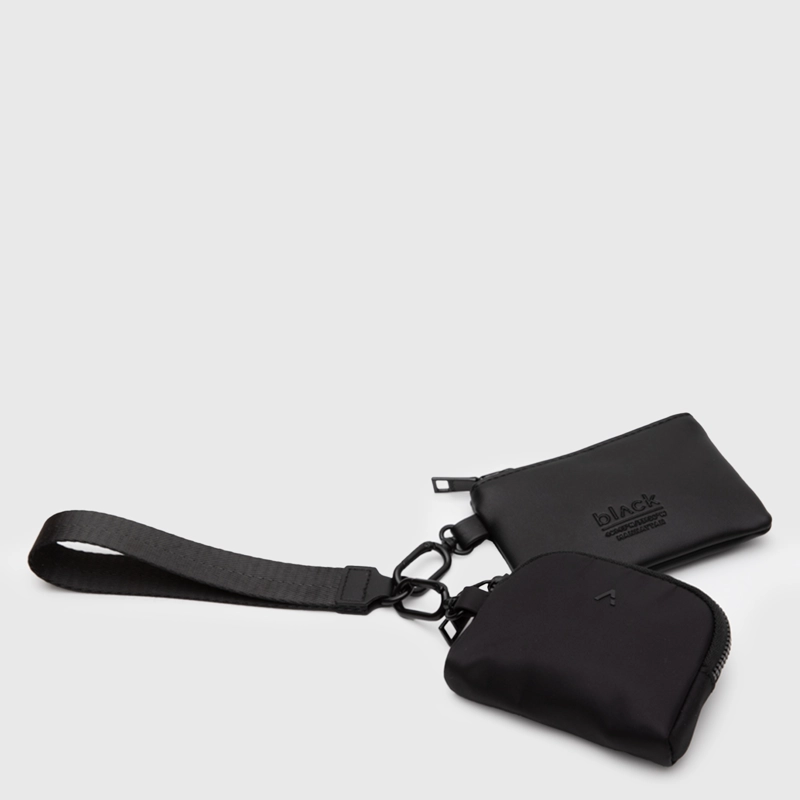 BILLETERA DUO MANHATTAN BLACK BLACK BUBBA - 1