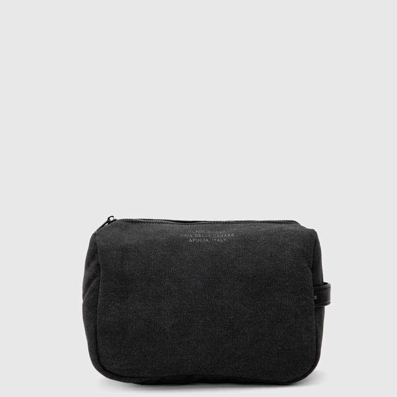NECESER CANVAS GREY BLACK BUBBA - 1