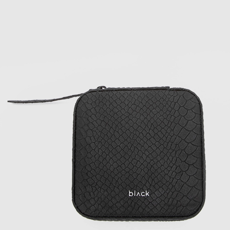 JEWERLY BAG SNAKE BLACK BLACK BUBBA - 2