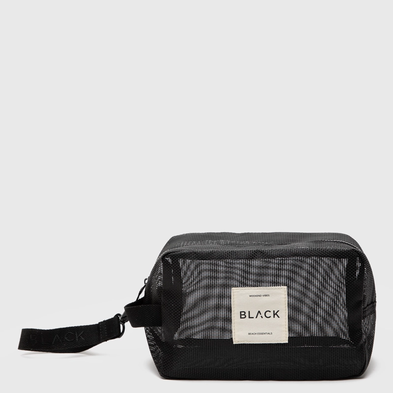 NECESER MESH BLACK BLACK BUBBA - 1