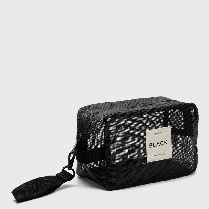 NECESER MESH BLACK BLACK BUBBA - 2