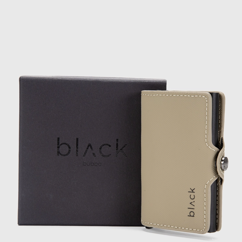 BILLETERA SMART SOHO SAND BLACK BUBBA - 5
