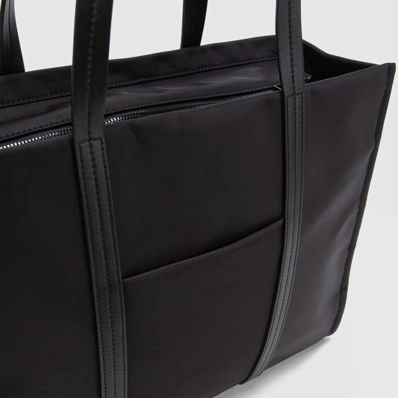 CARTERA TOTE MANHATTAN BLACK BLACK BUBBA - 6