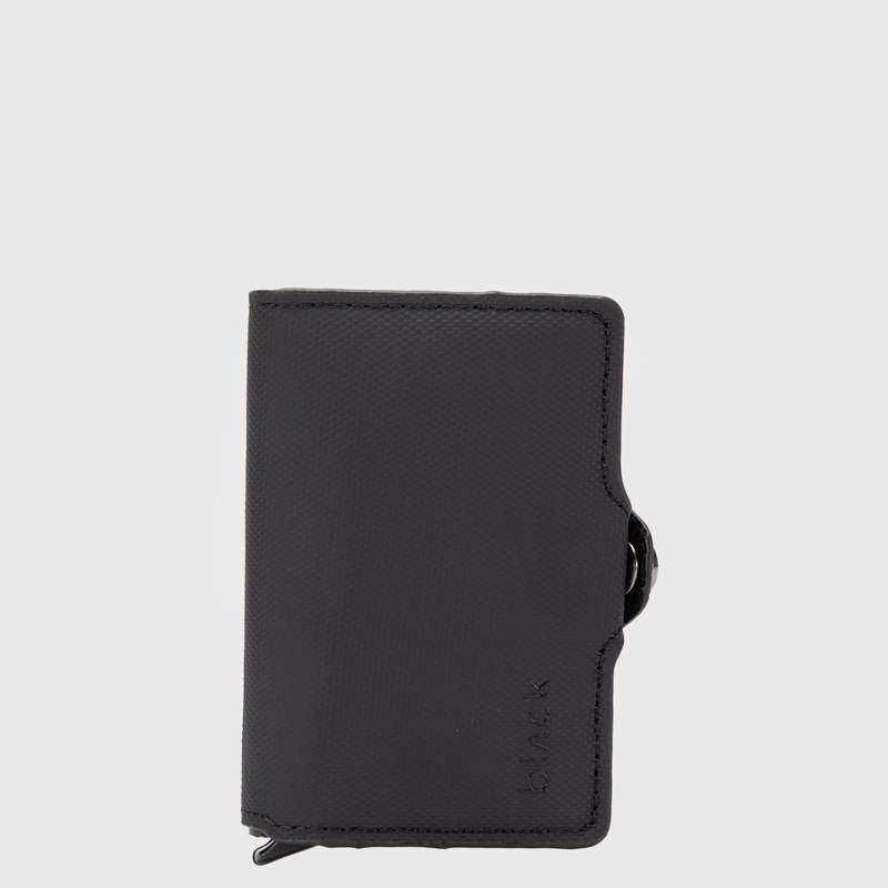 BILLETERA SMART SOHO BLACK BLACK BUBBA - 1