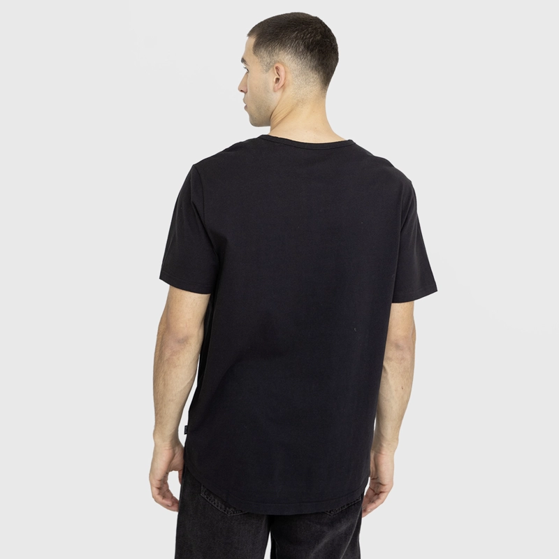 POLERA HENLEY BLACK BLACK BUBBA - 2