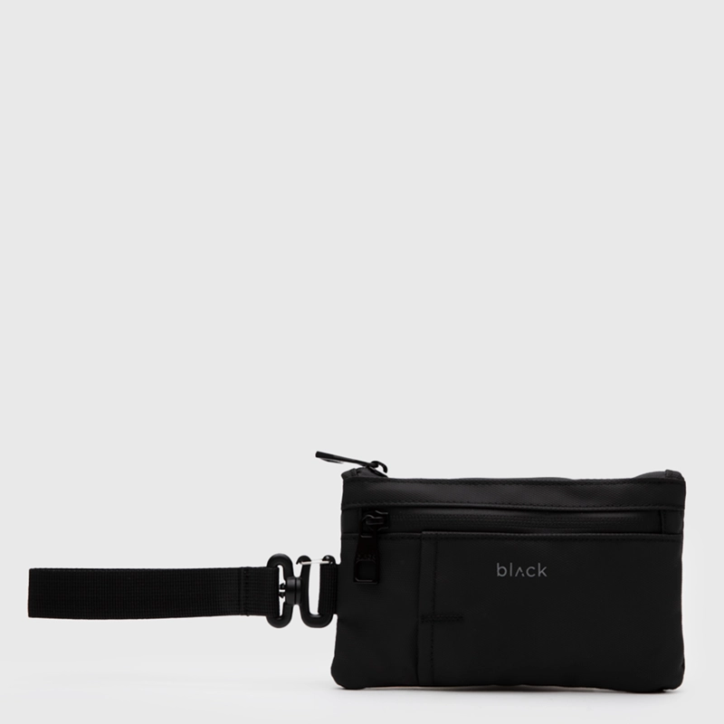 TRAVEL POUCH SLIM BLACK BLACK BUBBA - 1