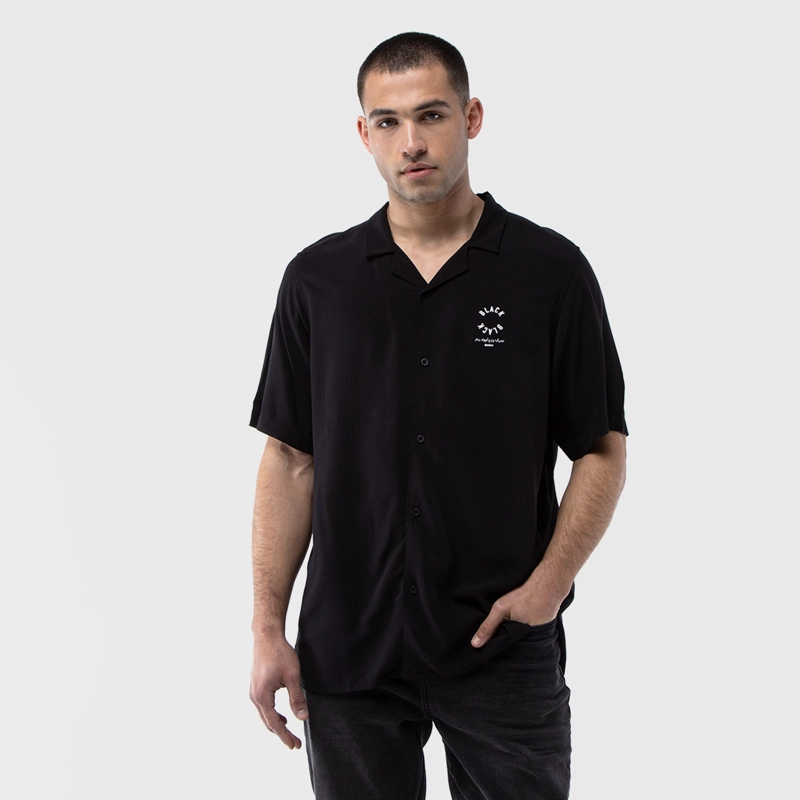 CAMISA VISCOSA ALWAYS BLACK BLACK BUBBA - 2