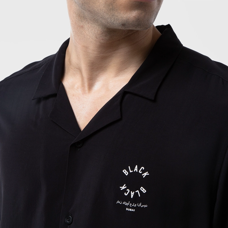 CAMISA VISCOSA ALWAYS BLACK BLACK BUBBA - 5