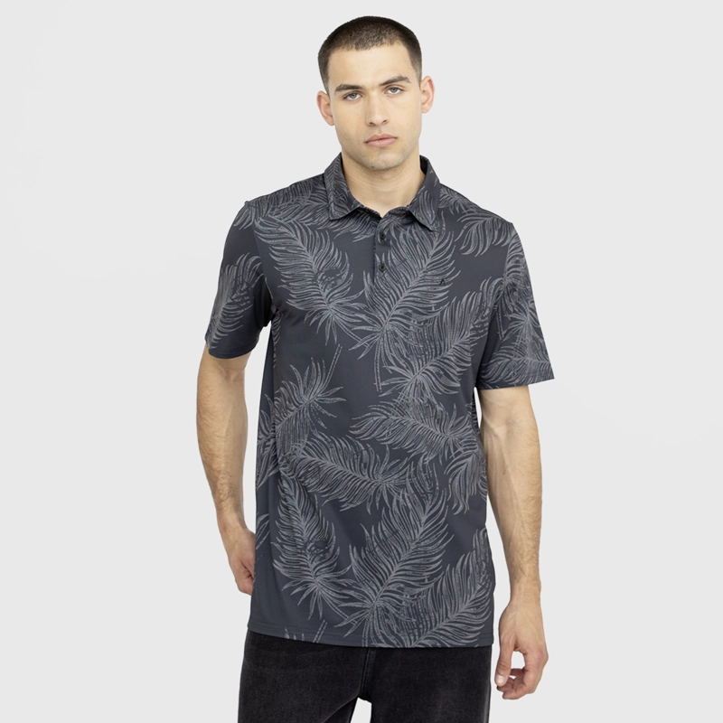 POLERA GOLF DARK BLACK BUBBA - 1