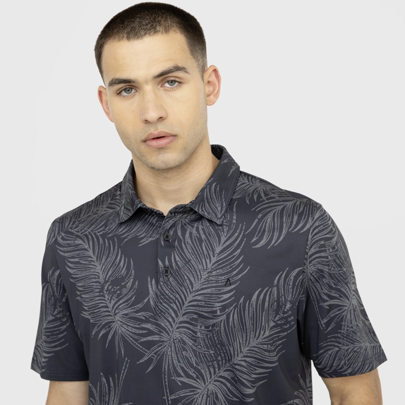 POLERA GOLF DARK BLACK BUBBA - 4