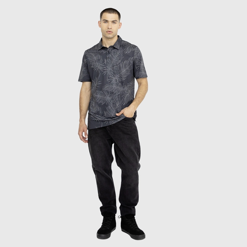 POLERA GOLF DARK BLACK BUBBA - 6