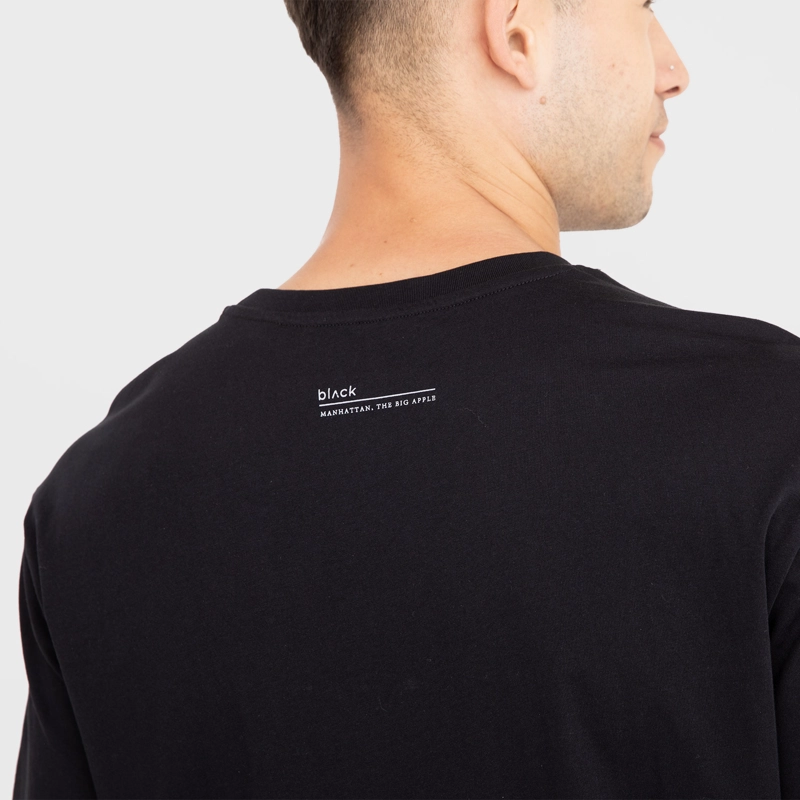 POLERA ON TOUR NEW YORK BLACK BLACK BUBBA - 5