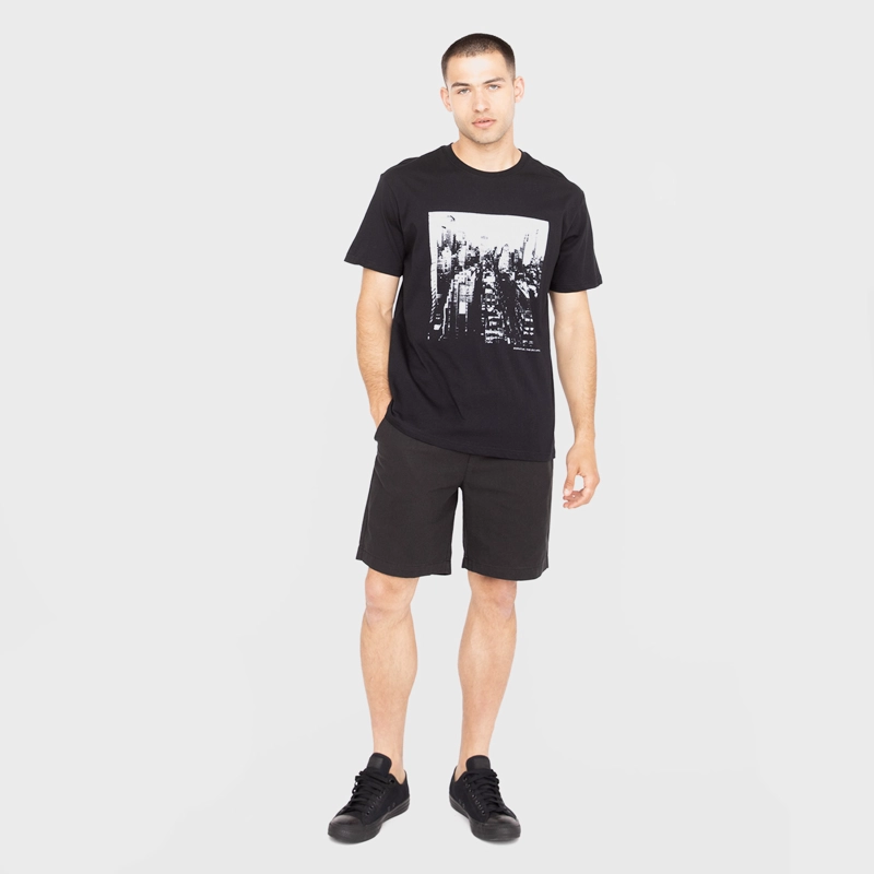 POLERA ON TOUR NEW YORK BLACK BLACK BUBBA - 6