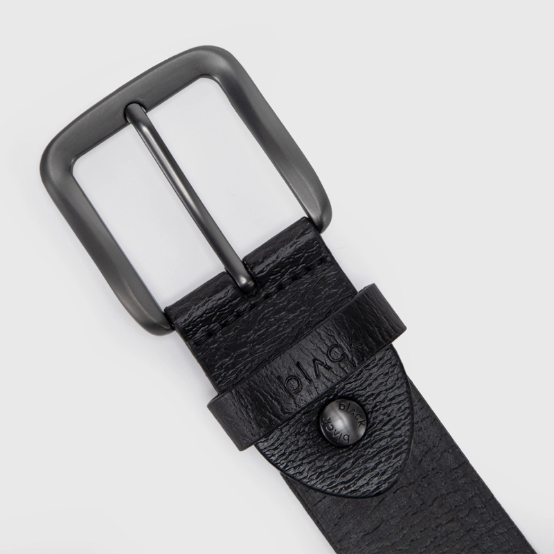 CINTURON VINTAGE BLACK 115 BLACK BUBBA - 3