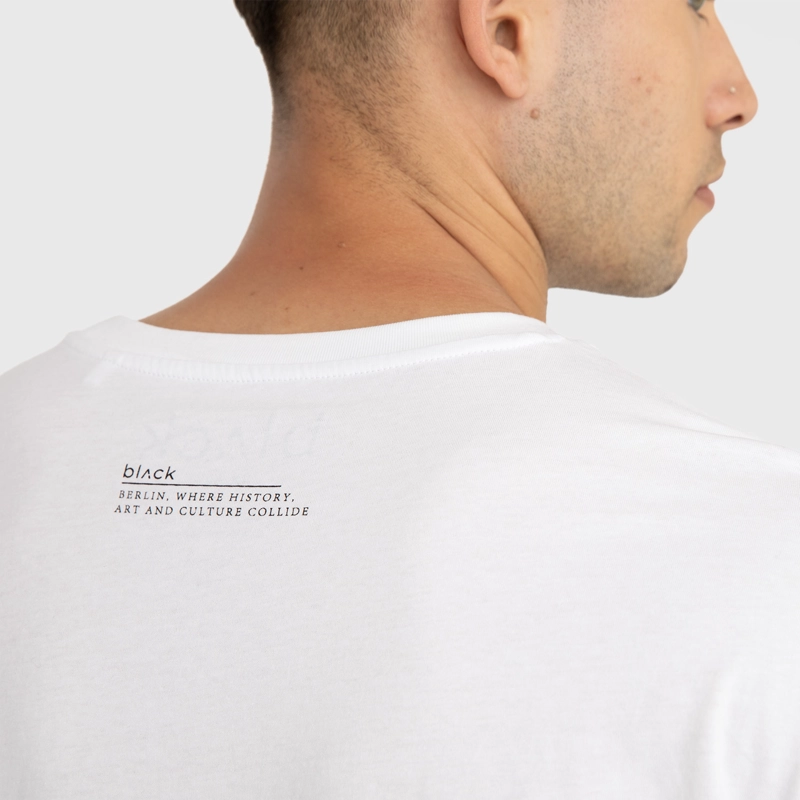 POLERA ON TOUR BERLIN WHITE BLACK BUBBA - 4