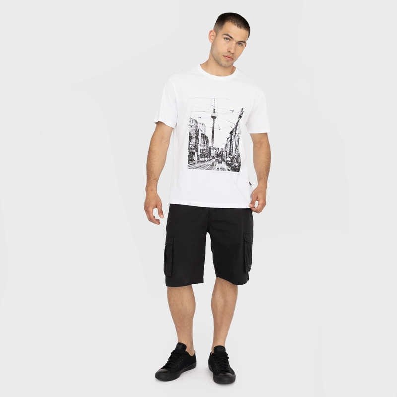 POLERA ON TOUR BERLIN WHITE BLACK BUBBA - 6