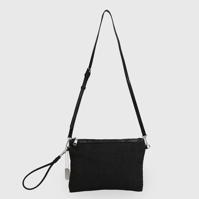 CARTERA CLUTCH FISHER BLACK BLACK BUBBA - 1
