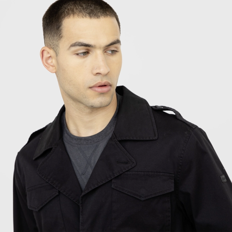 CHAQUETA ULTRA LIGHT NEGRO BLACK BUBBA - 3